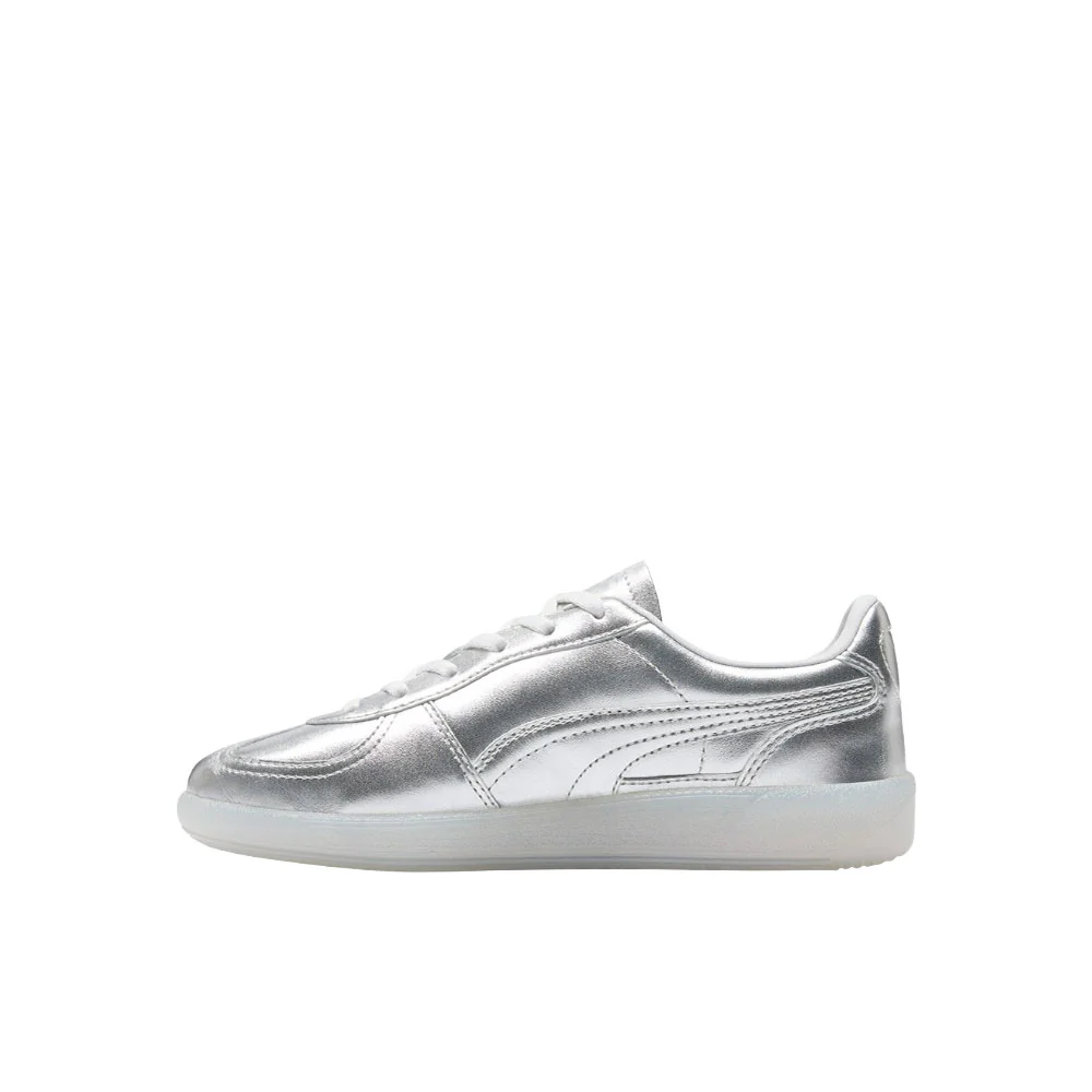 Palermo Chrome Metallic Lace Up Sneakers (Big Kid) - Image 3
