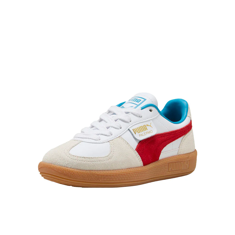 Palermo Leather Lace Up Sneakers (Big Kid) - Image 2