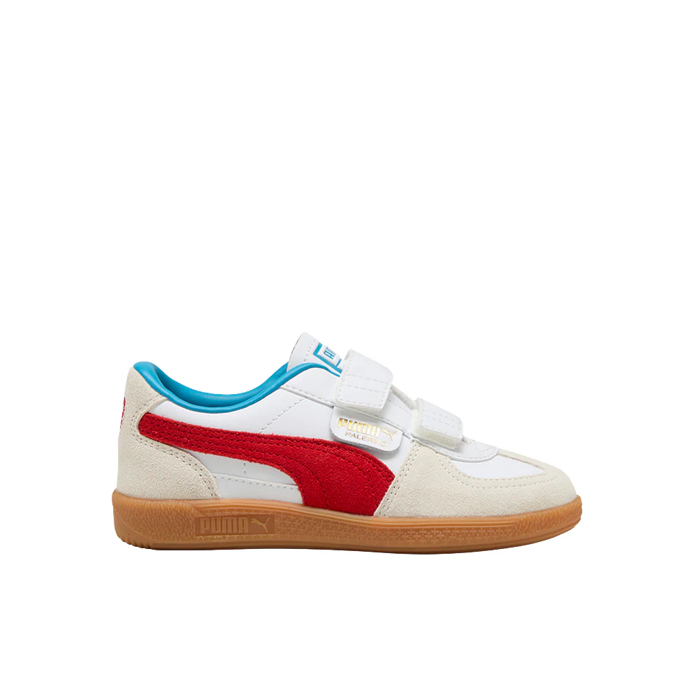Palermo Leather V Slip On Sneakers (Little Kid)
