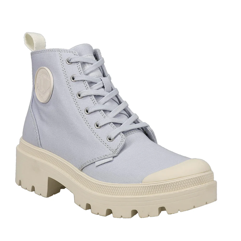 Pallabase Round Toe Platform Zippered Boots - Image 2