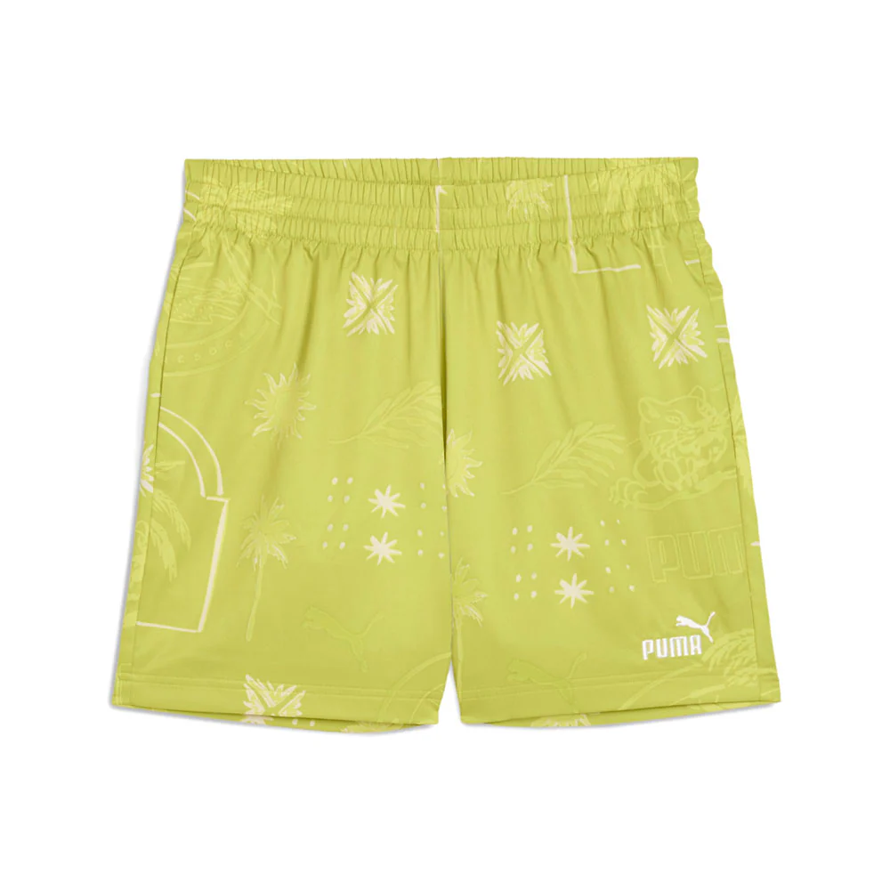 Palm Resort Graphic 5 Inch Woven Shorts