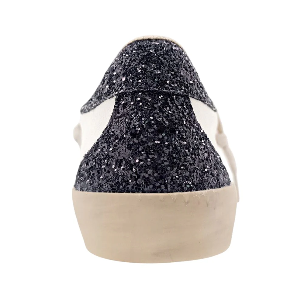 Pamela Glitter Lace Up Sneakers - Image 5