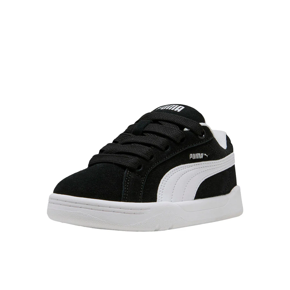 Park Lifestyle Easy Suede Lace Up Sneakers (Little Kid) - Image 2