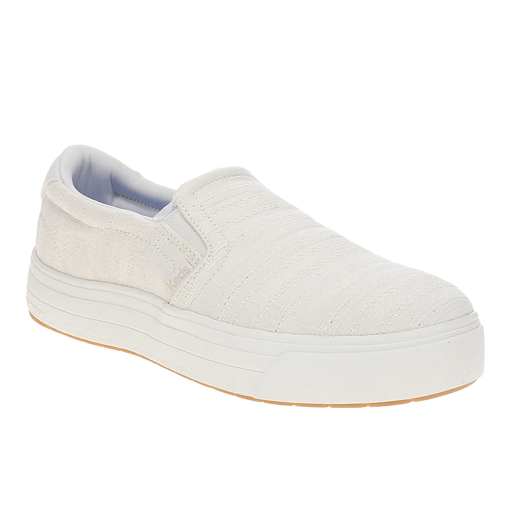 Park Slip On Stripe Eyelet Sneakers - Image 2