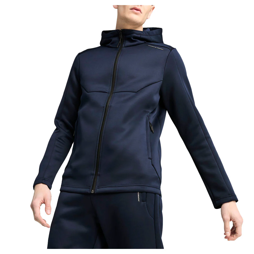 Porsche Design Hooded Sweat Full Zip Jacket - Image 3