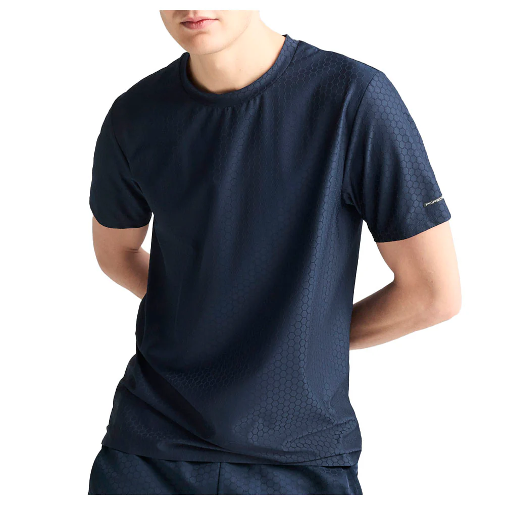 Porsche Design T7 Hexagon Crew Neck T-Shirt - Image 3
