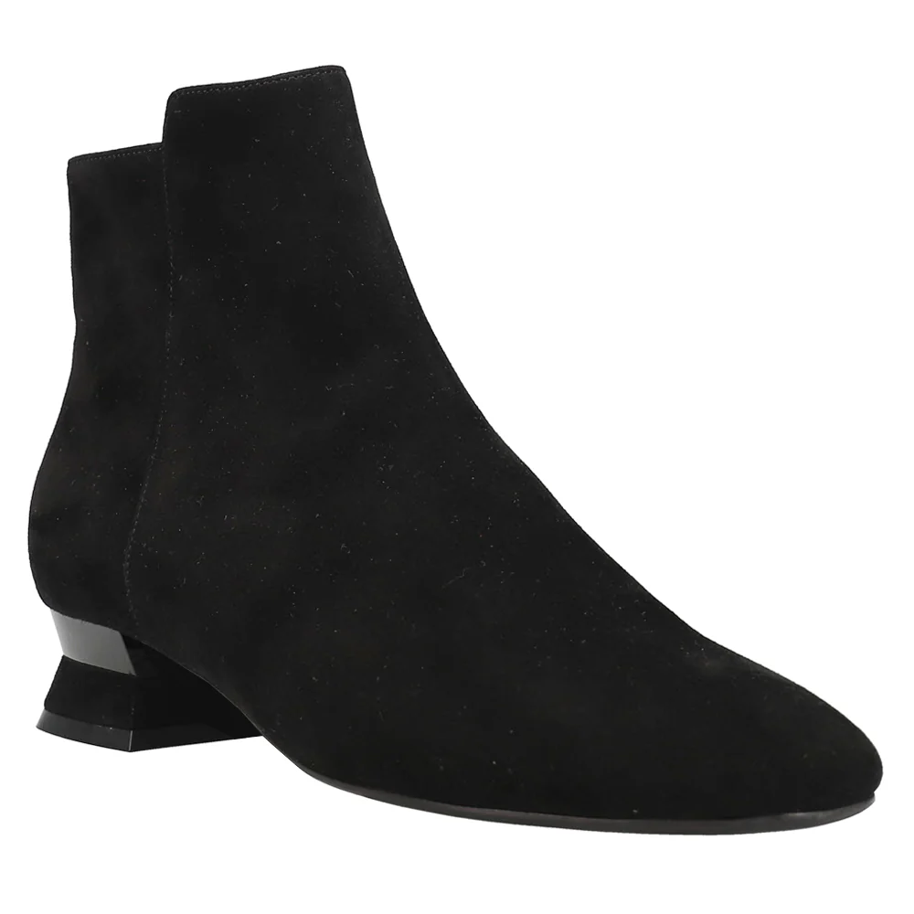 Pensee Square Toe Zippered Booties - Image 2