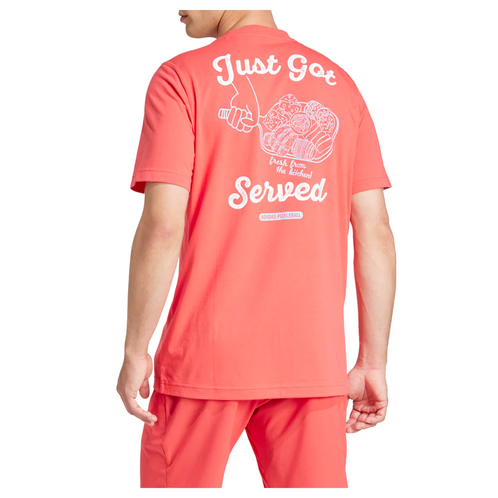 Pickleball Served Graphic Crew Neck Short Sleeve Athletic T-Shirt - Image 3