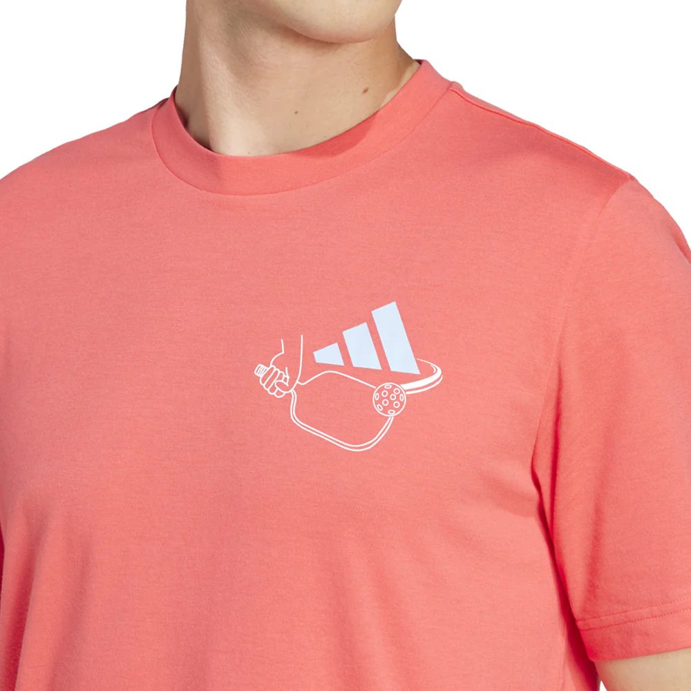 Pickleball Served Graphic Crew Neck Short Sleeve Athletic T-Shirt - Image 4