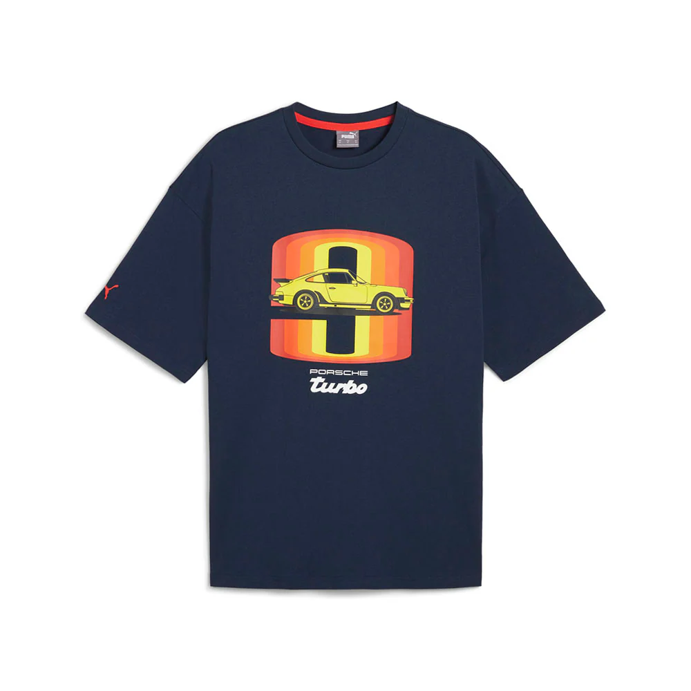 Porsche Legacy 911 Graphic Crew Neck Short Sleeve T-Shirt