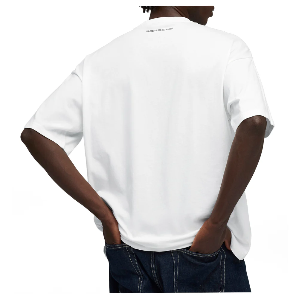 Porsche Legacy Graphic Crew Neck Short Sleeve T-Shirt - Image 4