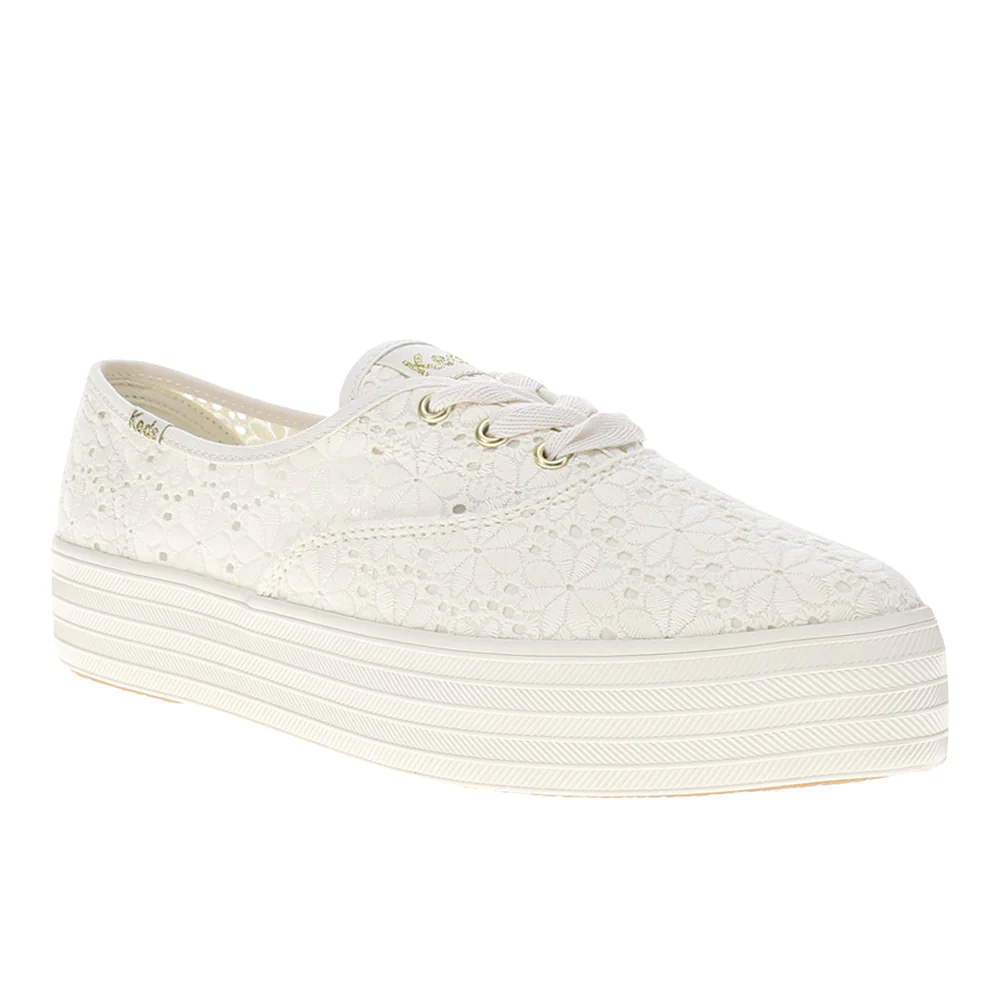 Point Festival Eyelet Lace Up Sneakers - Image 2