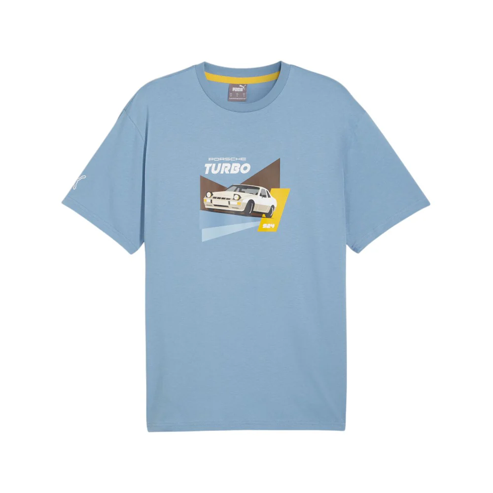 Porsche Legacy 924 Graphic Crew Neck Short Sleeve T-Shirt