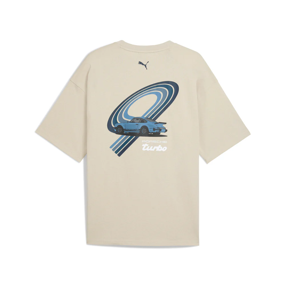 Porsche Legacy Turbo Graphic Crew Neck Short Sleeve T-Shirt - Image 2