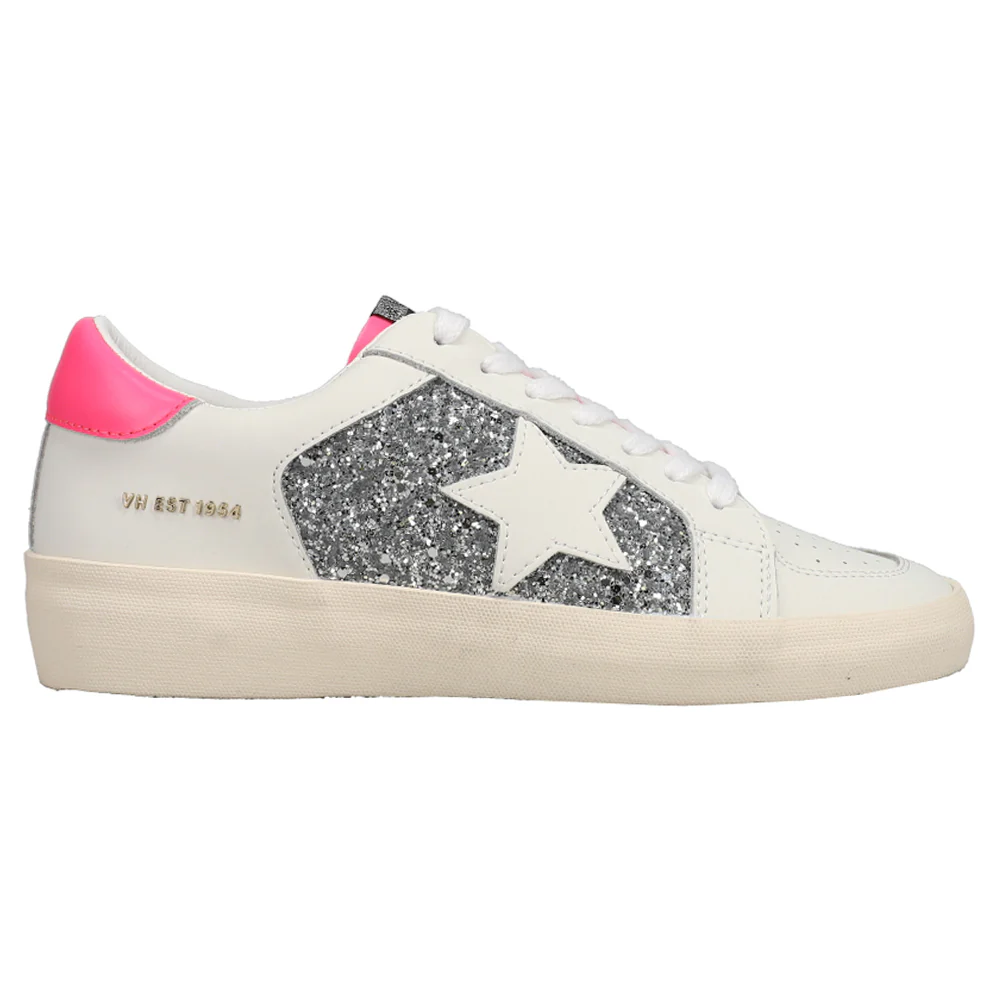 Positivity 4 Glitter Perforated Slip On Sneakers
