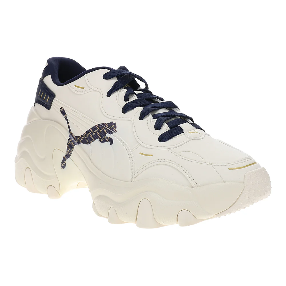 Pulsar Wedge Monogram Lace Up Sneakers - Image 2