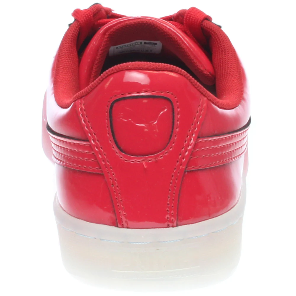Basket Patent Ice Fade Lace Up Sneakers - Image 3
