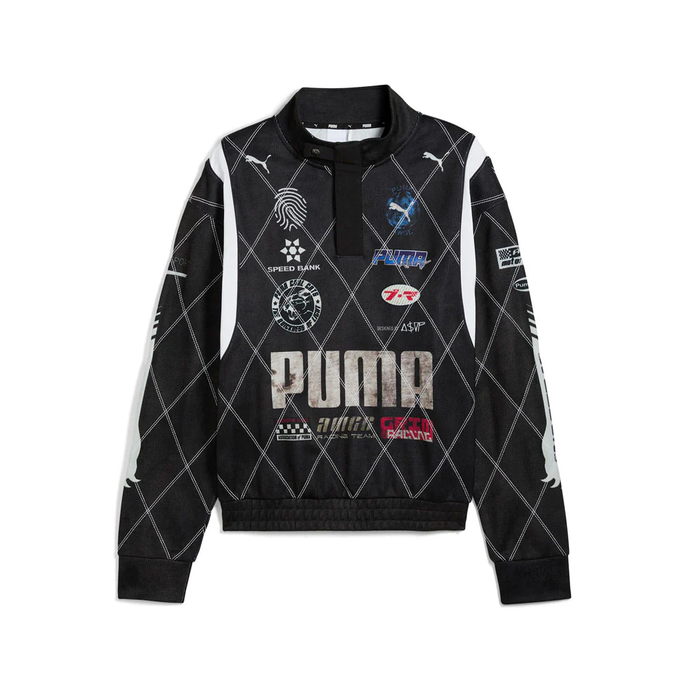 ASAP ROCKY X PUMA Distressed Crew Neck Sweatshirt