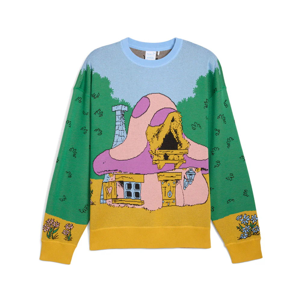 Puma X Fenty X Smurfs Oversized Knit Sweater