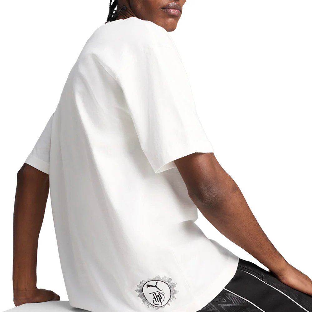 Harry Potter x Oversized Graphic Crew Neck Short Sleeve T-Shirt - Image 4