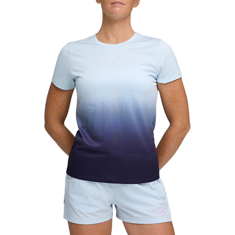 HYROX Graphic Crew Neck Short Sleeve Athletic T-Shirt - Image 3