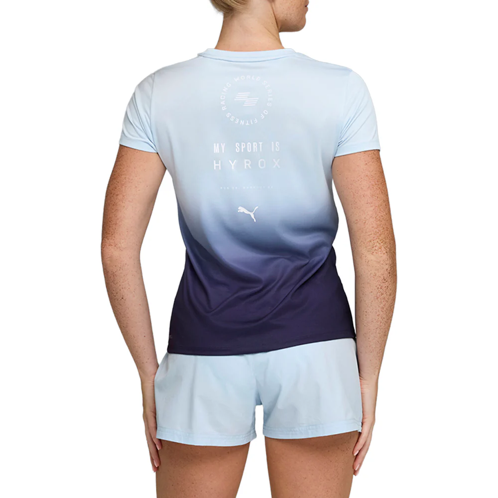HYROX Graphic Crew Neck Short Sleeve Athletic T-Shirt - Image 4