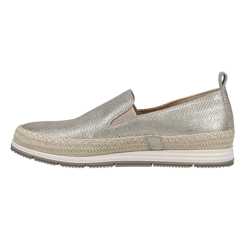 Qanat Metallic Snake Espadrille Slip On Sneakers - Image 3