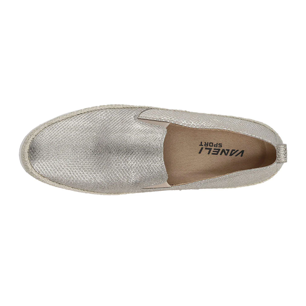Qanat Metallic Snake Espadrille Slip On Sneakers - Image 4