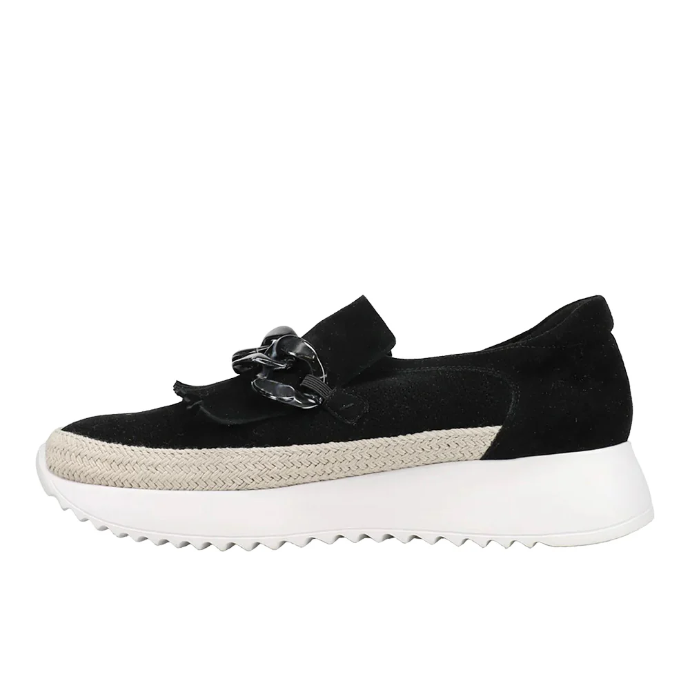 Qerene Perforated Slip On Sneakers - Image 3