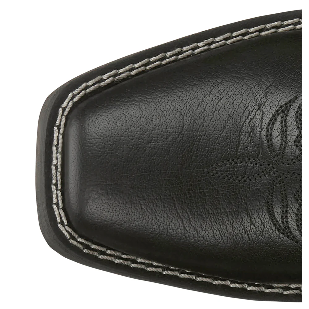 Rae Midnight Embroidered Square Toe Cowboy Boots - Image 4