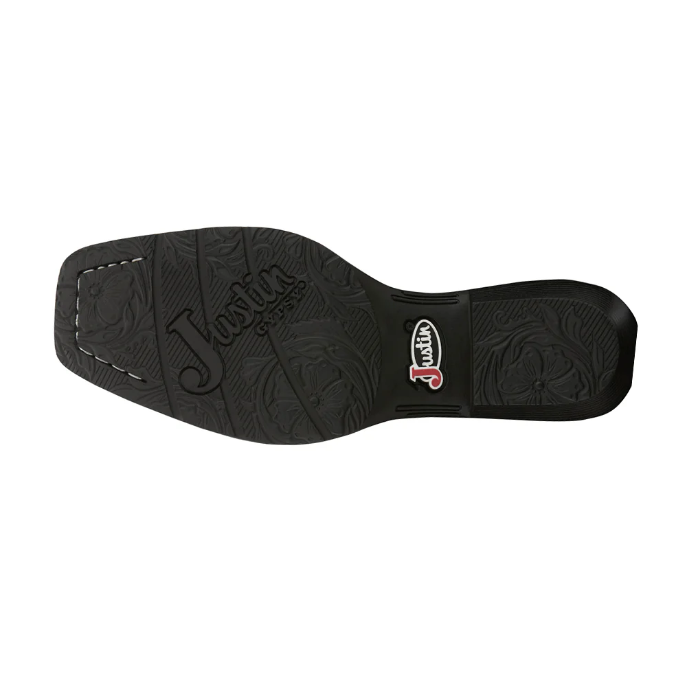 Rae Midnight Embroidered Square Toe Cowboy Boots - Image 5