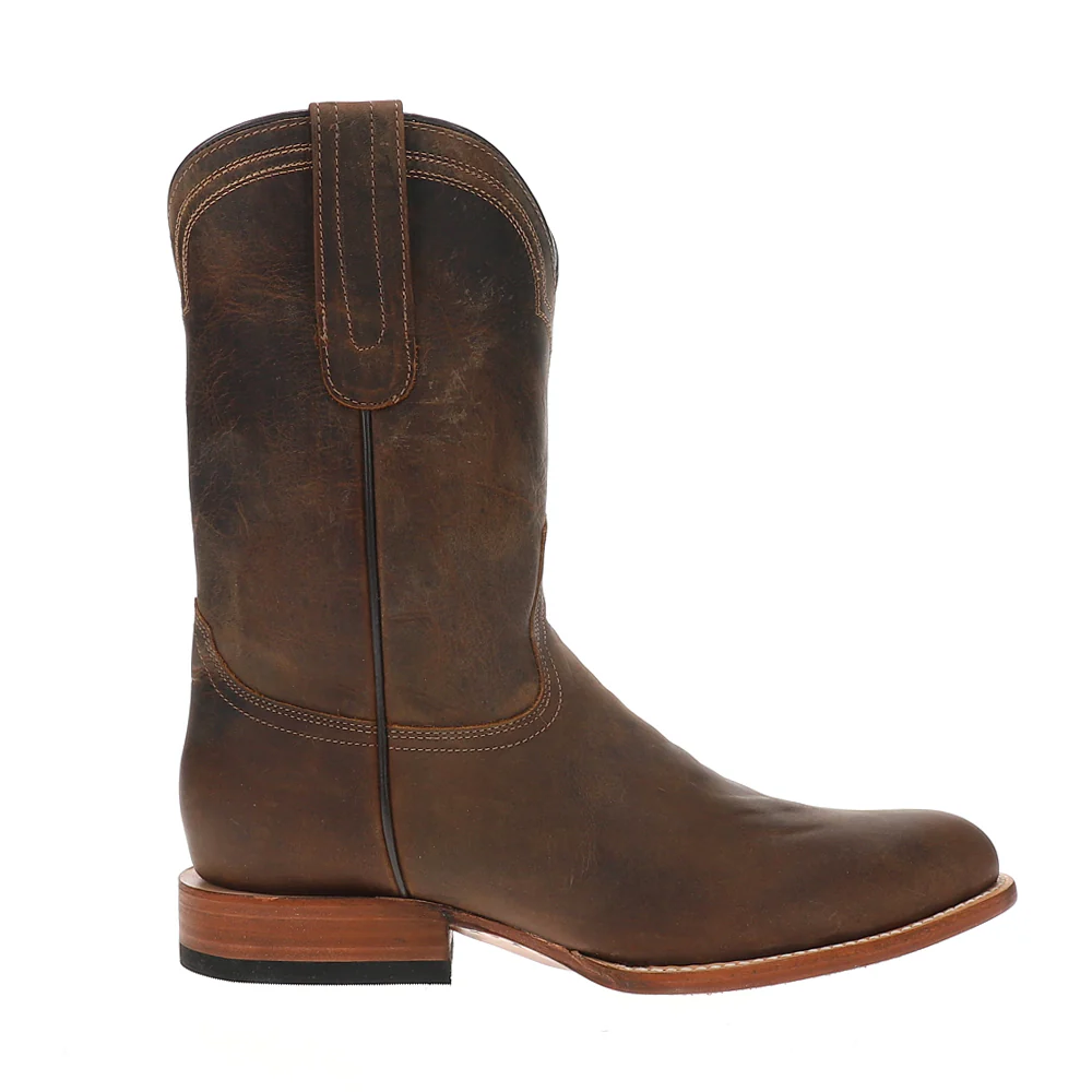 Rancher Round Toe Cowboy Boots