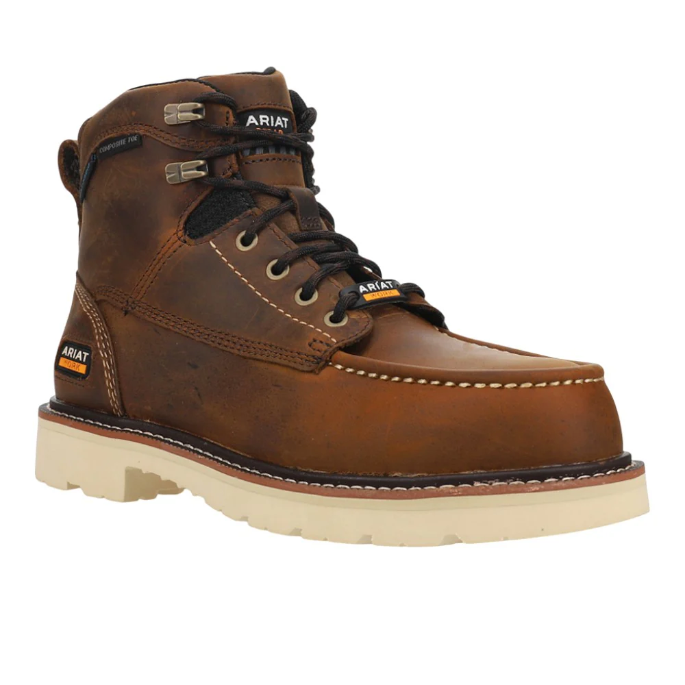 Rebar Lift 6 Inch Waterproof Composite Toe Work Boots - Image 2