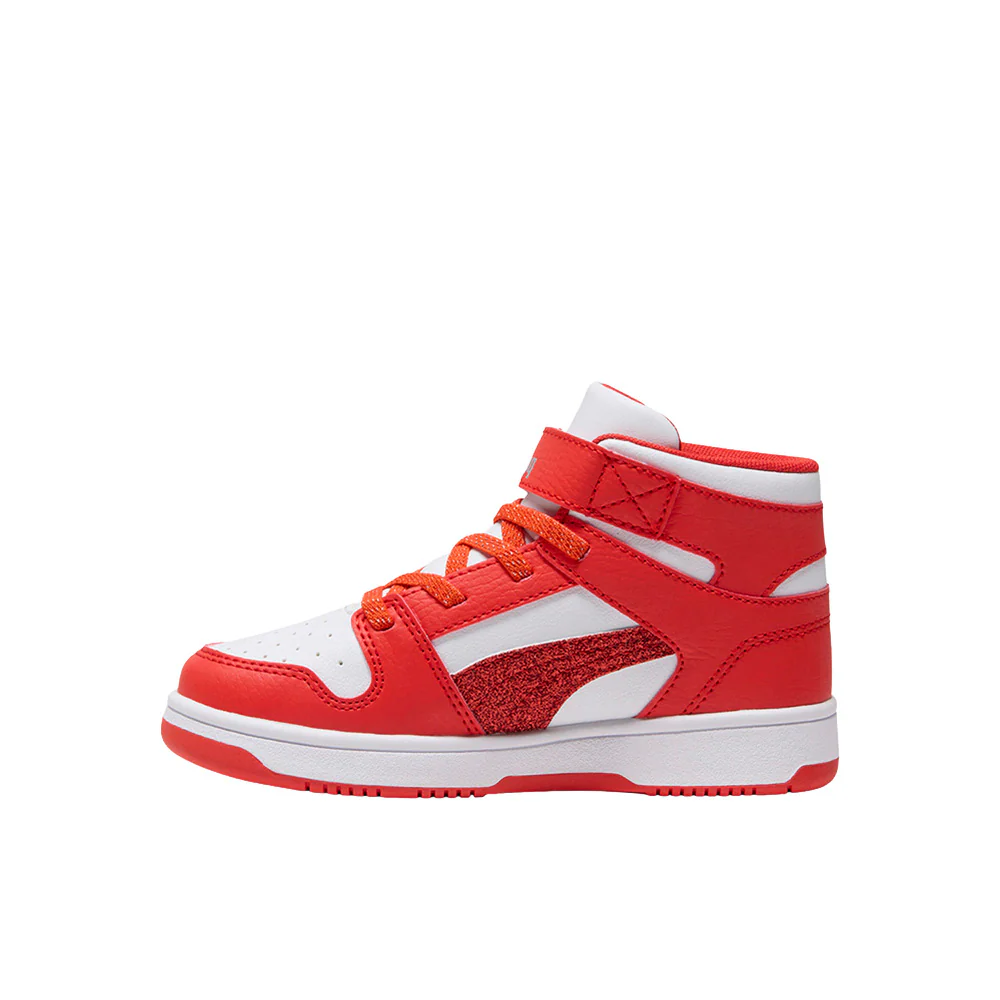 Rebound Layup Holiday V High Top Sneakers (Little Kid) - Image 3