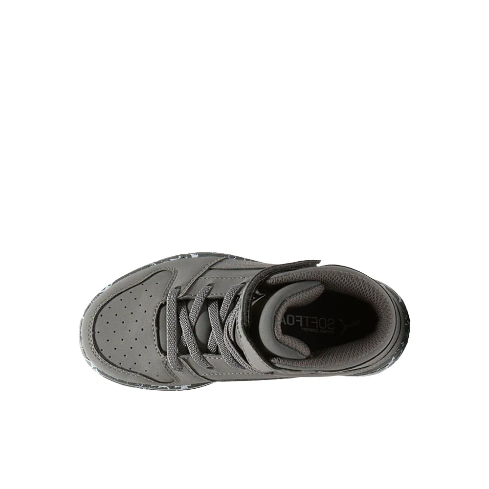 Rebound Layup Marble Lace Up Sneakers (Little Kid) - Image 4