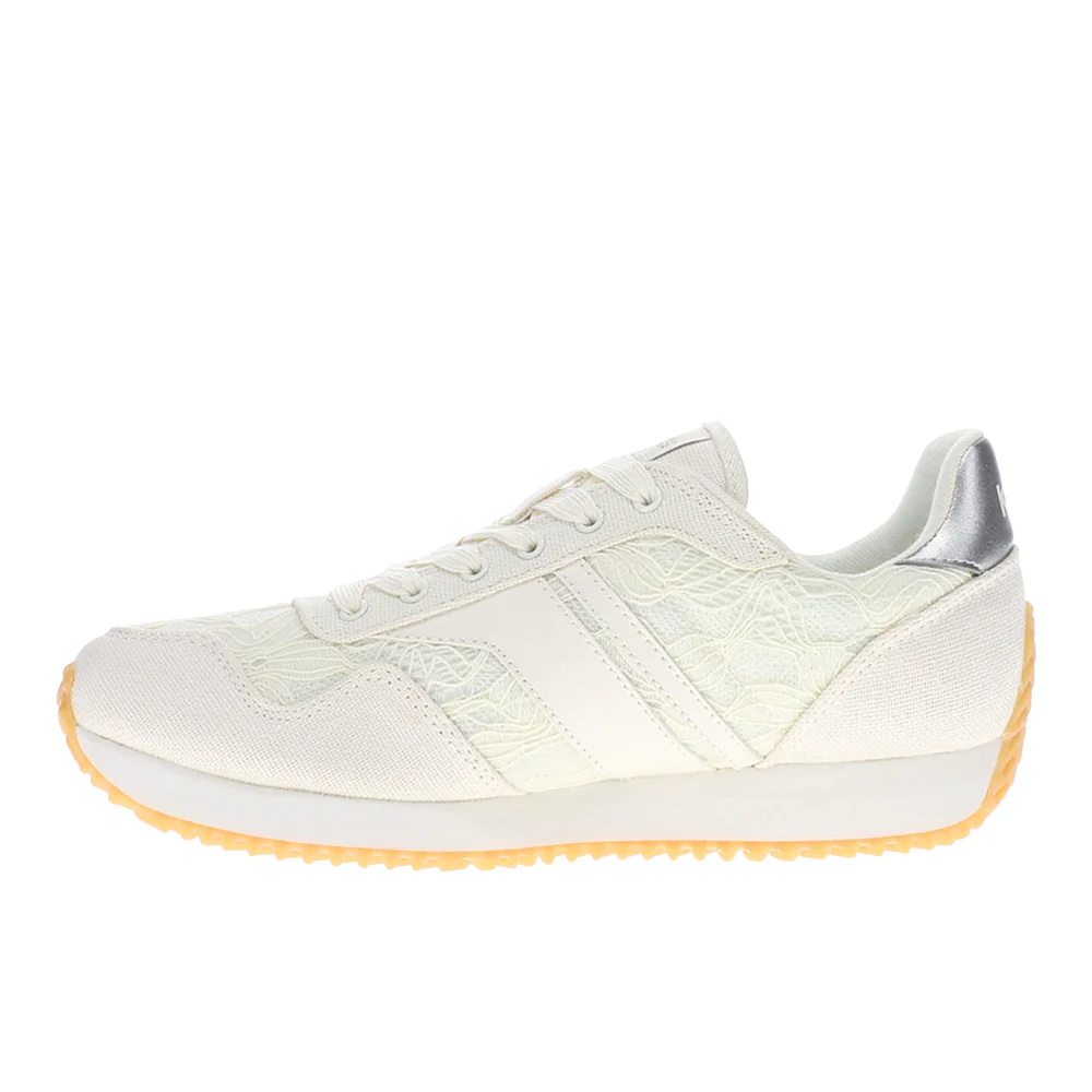 Rena Floral Lace Lace Up Sneakers - Image 3