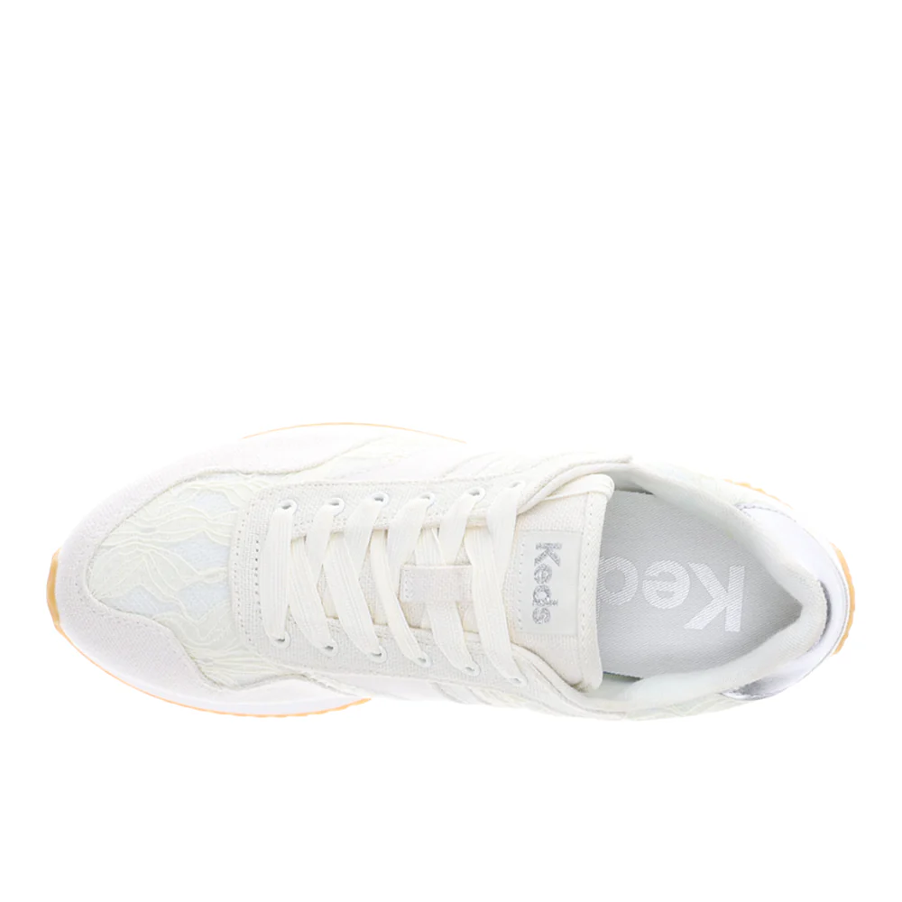 Rena Floral Lace Lace Up Sneakers - Image 4