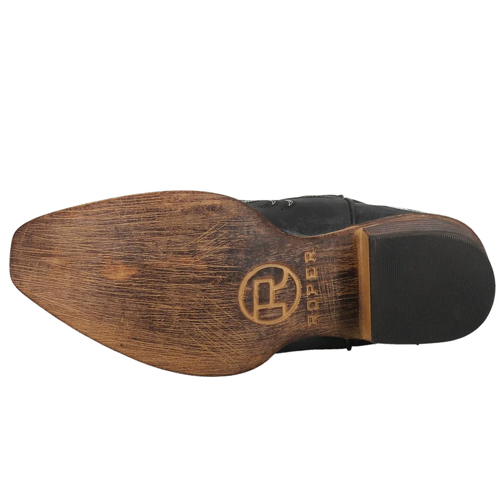 Riley Embroidered Snip Toe Cowboy Boots - Image 5