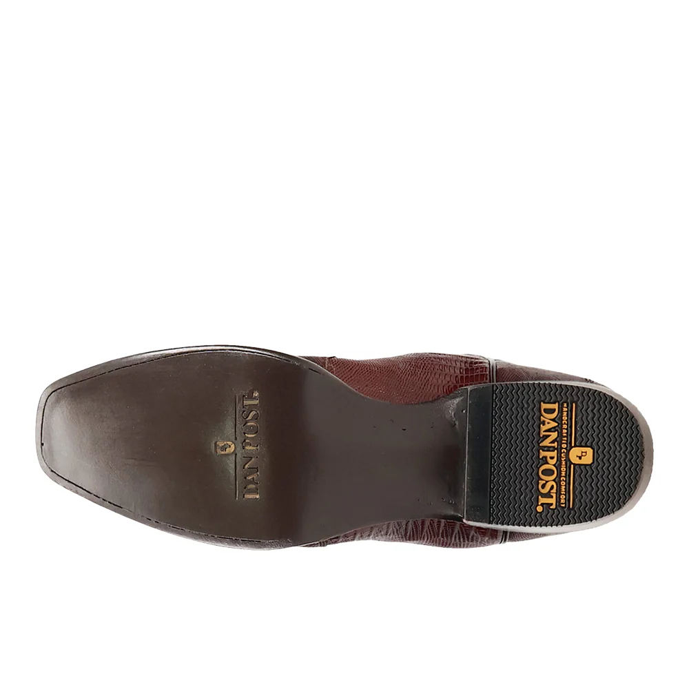 Ringold Lizard Embroidered Square Toe Pull On Cowboy Boots - Image 5