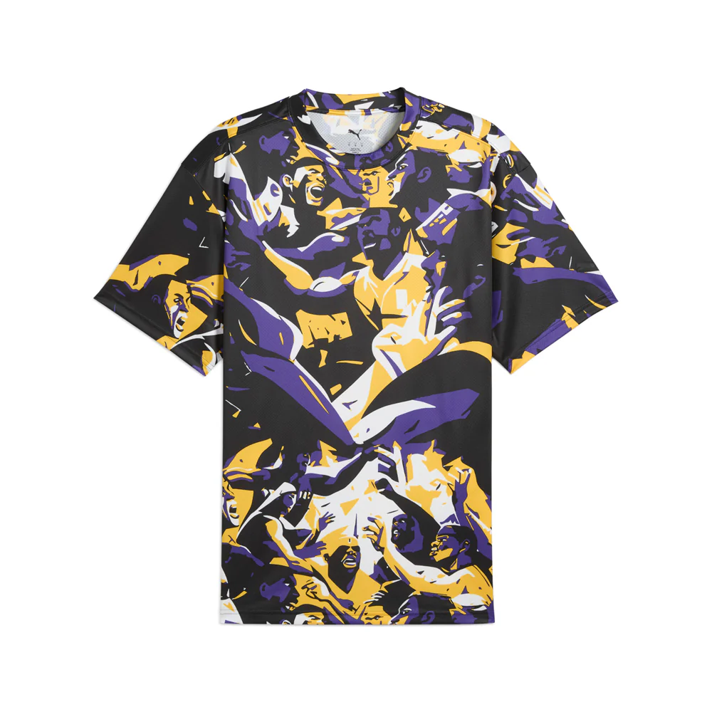 Rival Rage Relaxed Fit Graphic Basketball Crew Neck Short Sleeve T-Shirt