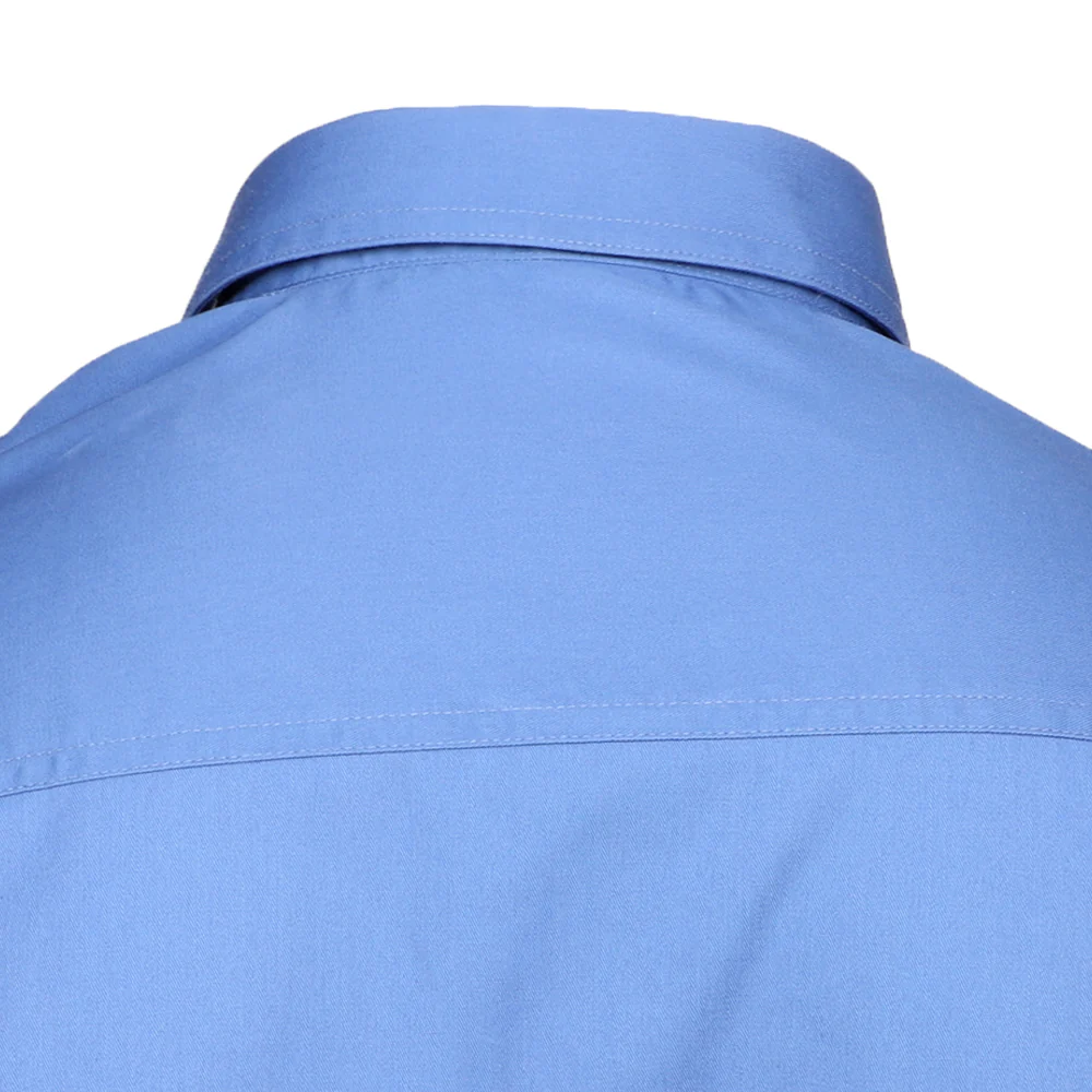 EZCare Woven Collared Long Sleeve Button Up Shirt - Image 4
