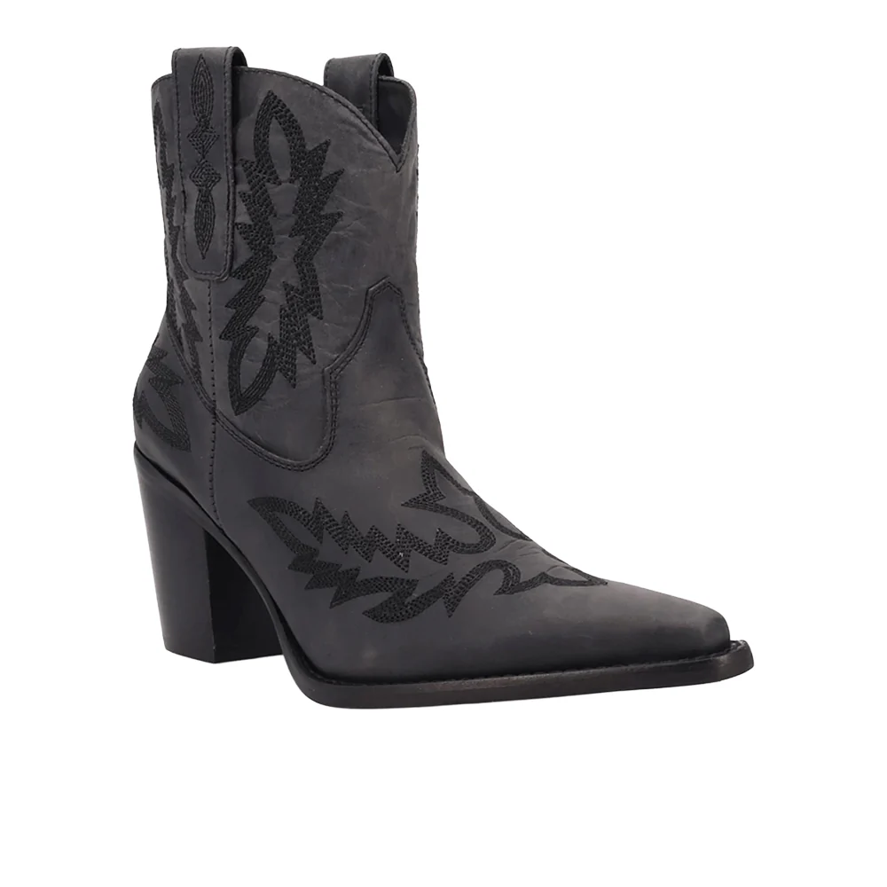 Rocky Top Embroidered Pointed Toe Cowboy Booties - Image 2