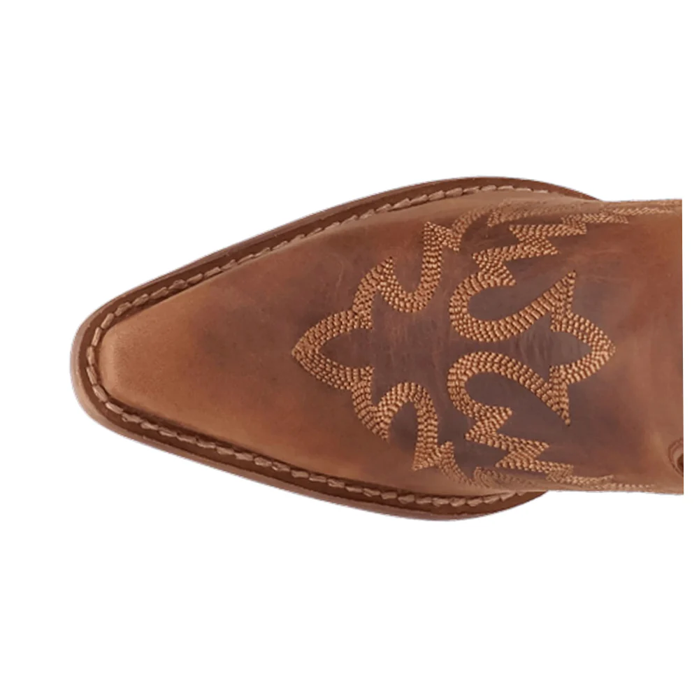 Rocky Top Embroidered Pointed Toe Pull On Cowboy Booties - Image 4