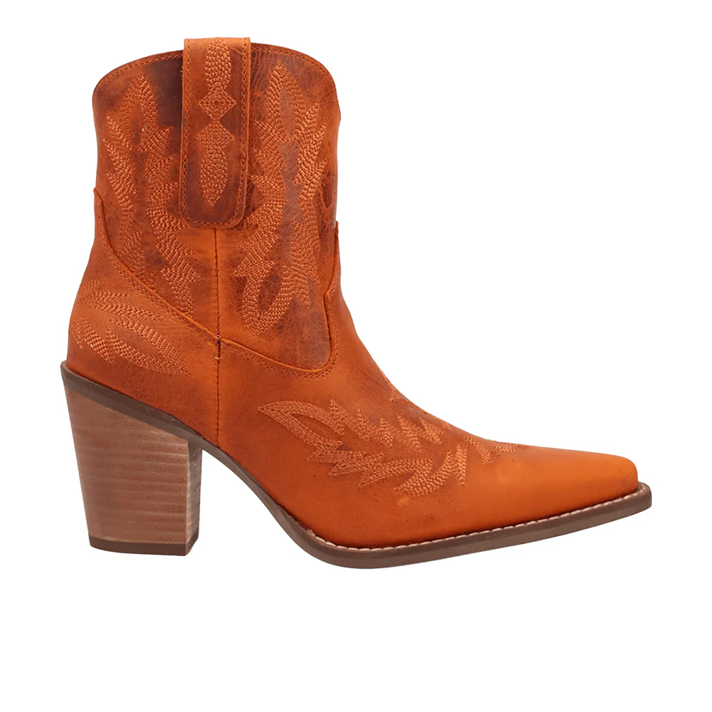 Rocky Top Embroidered Pointed Toe Cowboy Booties