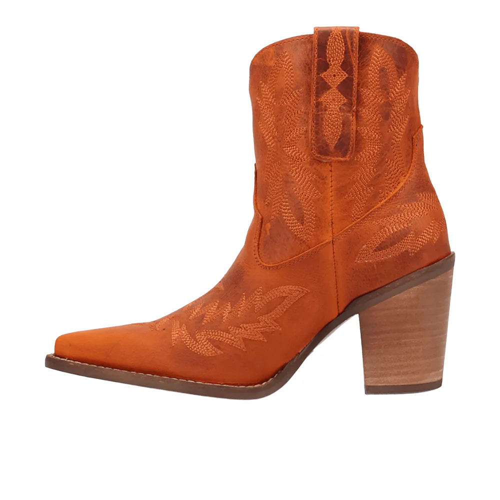 Rocky Top Embroidered Pointed Toe Cowboy Booties - Image 3