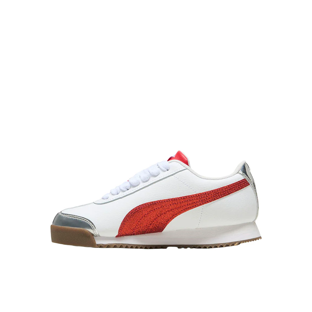 Roma 24 Holiday Glitz Lace Up Sneakers (Big Kid) - Image 3
