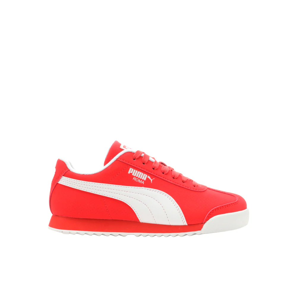 Roma Reversed Lace Up Sneakers (Big Kid)