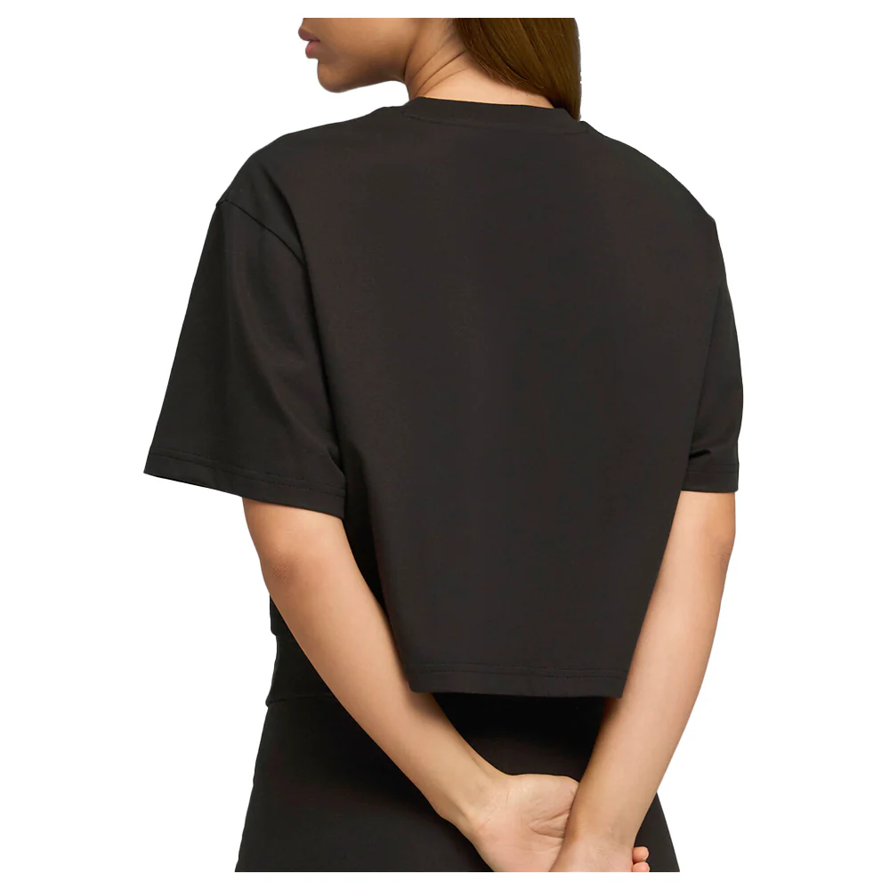 Rose X Relaxed Logo Crew Neck Short Sleeve T-Shirt - Image 4