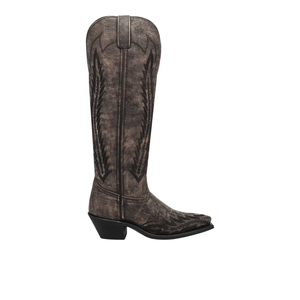 Roxelle Calf Wide Snip Toe Cowboy Boots