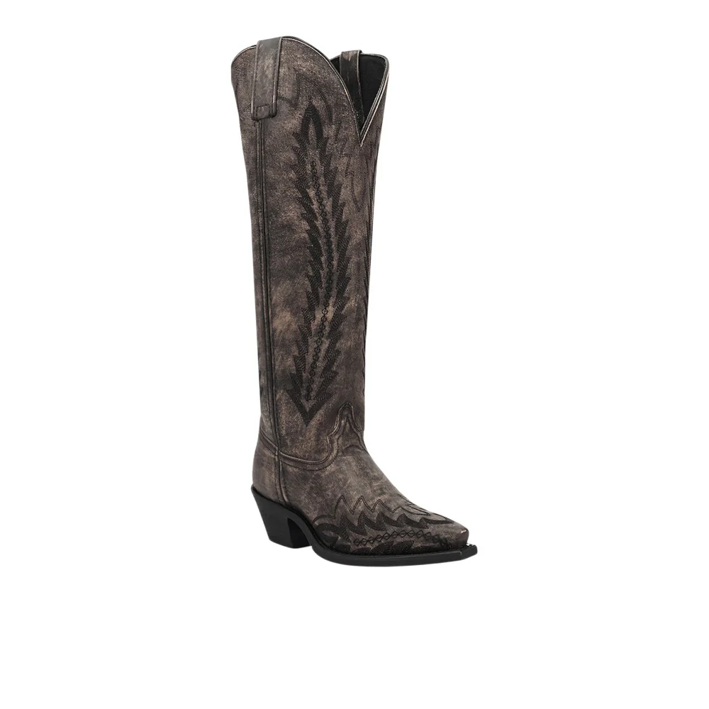 Roxelle Calf Wide Snip Toe Cowboy Boots - Image 2